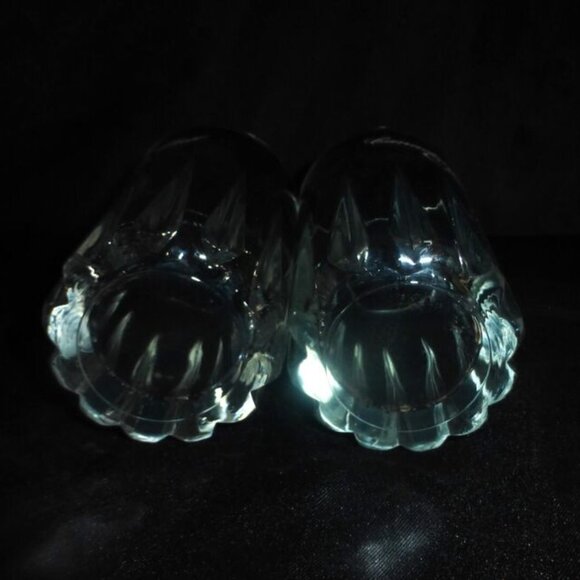 BR1 - 3 Crystal CANADIAN CLUB WHISKEY Glasses Glasses C.C Whiskey Barware - Picture 4 of 7